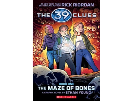 Livro 39 Clues Graphix 1 The Maze of Bones de Rick Riordan (Inglês)