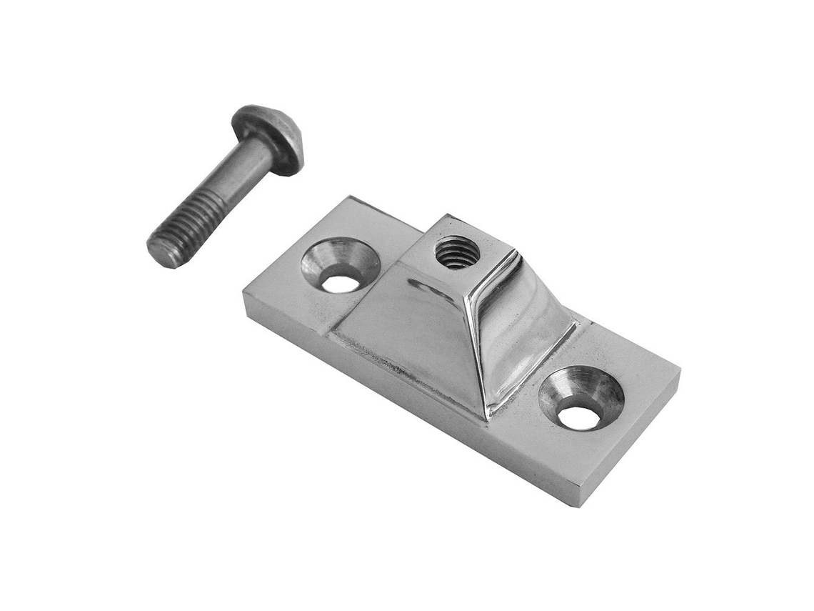 Aço Inoxidável Dobradiça Lateral Prateado 50 X 23 Mmoem Marine