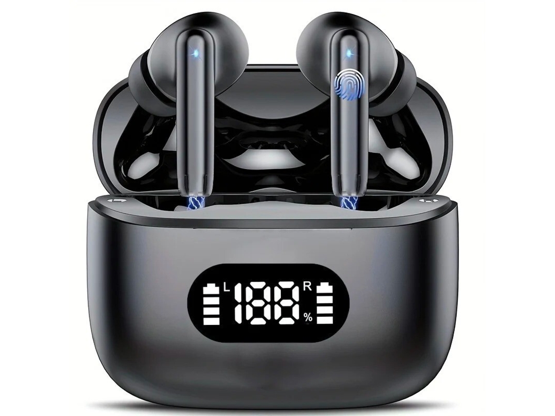 Fones De Ouvido Sem Fio Recarregáveis Com Cancelamento De Ruídoprotetores Auriculares Universais Para Graves Pesados SUNNY SPACES