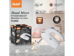 Batedor de Ovos Elétrico Portátil Doméstico Padrão Europeu Mini Batedeira Batedor de Ovos para Fazer Bolos MDUG