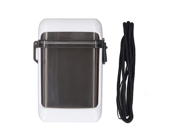 Funda Transparente Impermeable para Cartões e Crachás, Multifuncional, Cor Branca