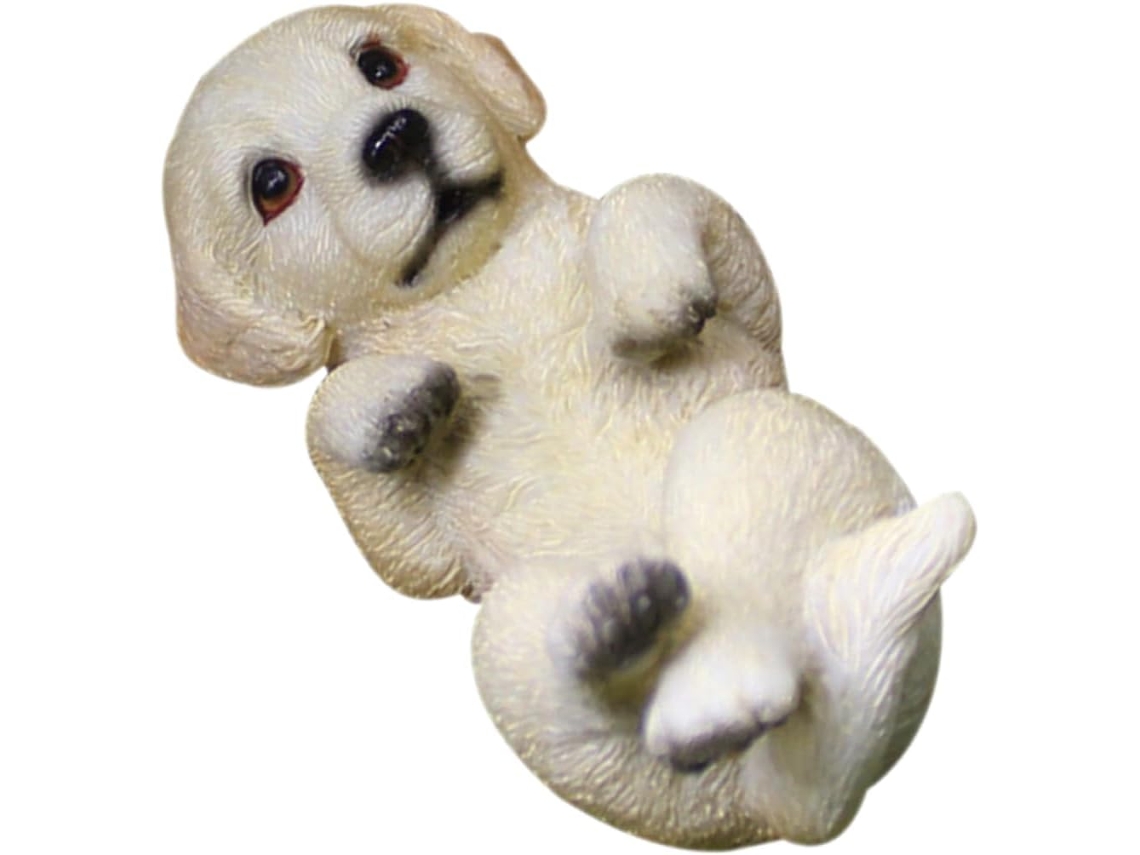 Miniatura de Cachorro Retriever para Decoração Jardim e Áreas Externas, Modelo em Paisagem, CHABERLU