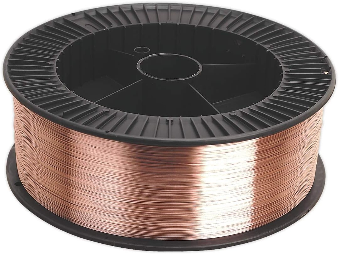 Arame Mig De Aço Macio, 15 Kg, 0,8 Mm, Grau A18