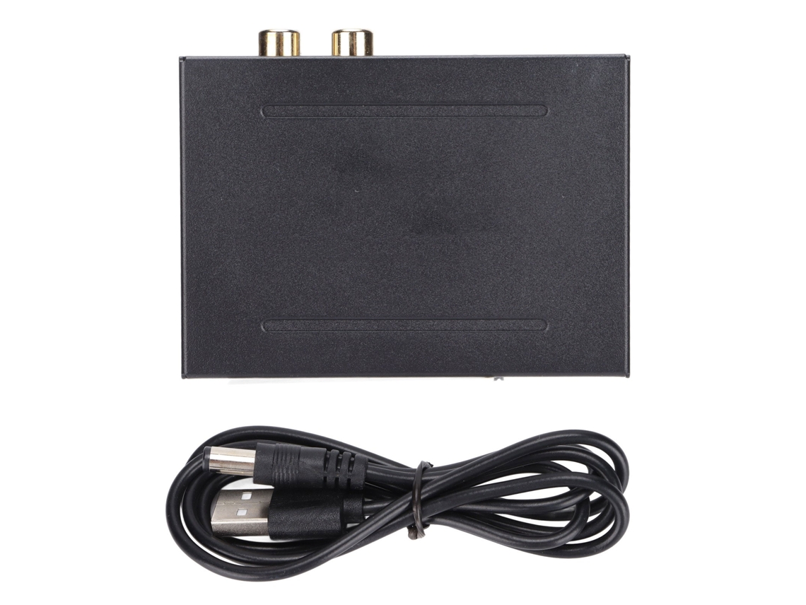 Extrator de Áudio, Interface Multimídia HD 4K 60Hz, Splitter para Xbox, Saída Spdif, Rca