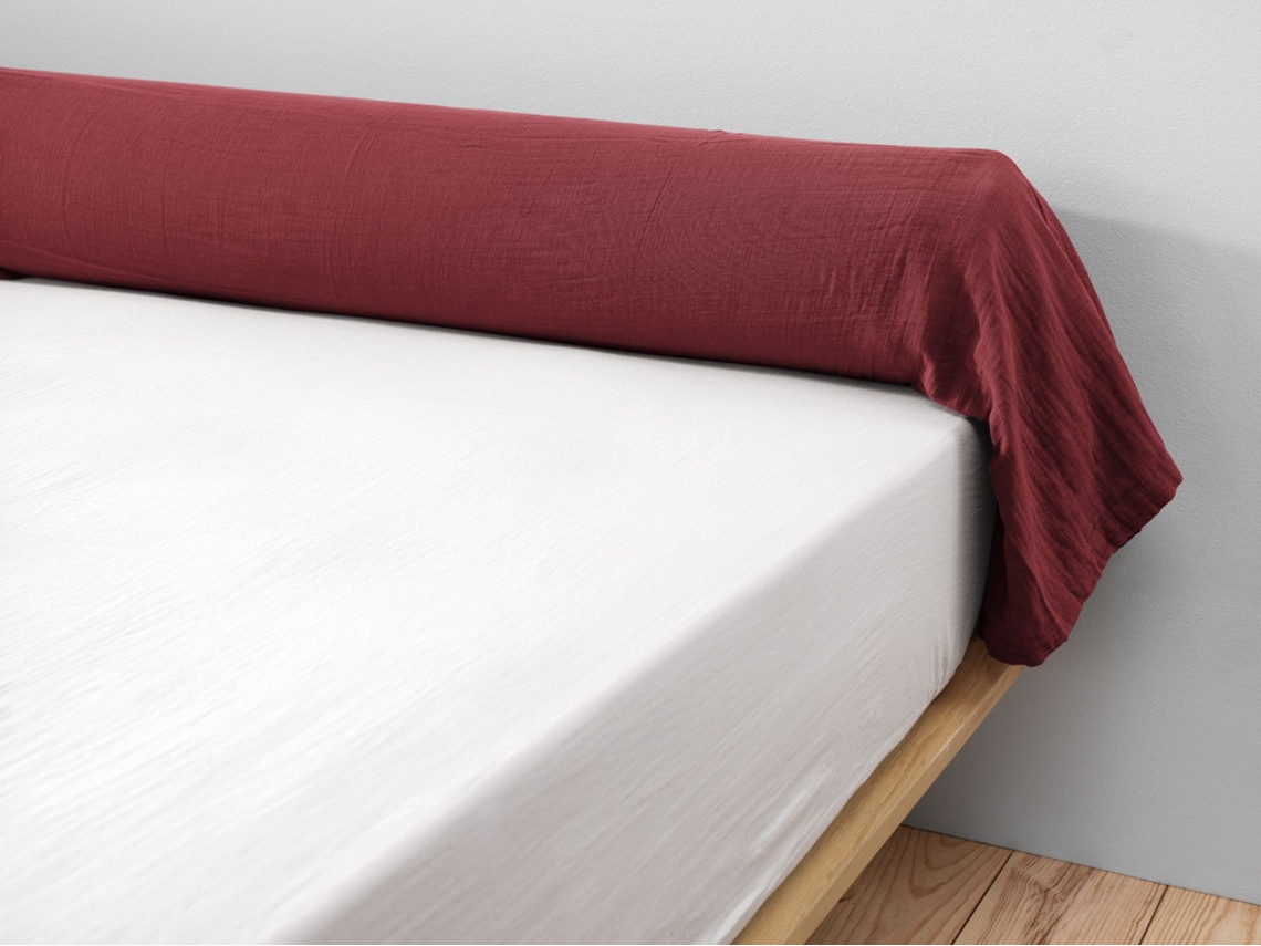 Funda Cojín 85 X 185 Cm Gaïa Lías De Vino