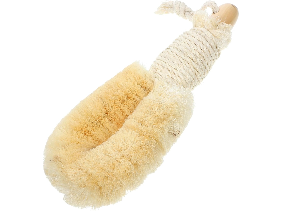 Lurelia Acessório De Duche Com Escova Corporal De Sisal, Pega Ergonómica E Escovagem A Seco