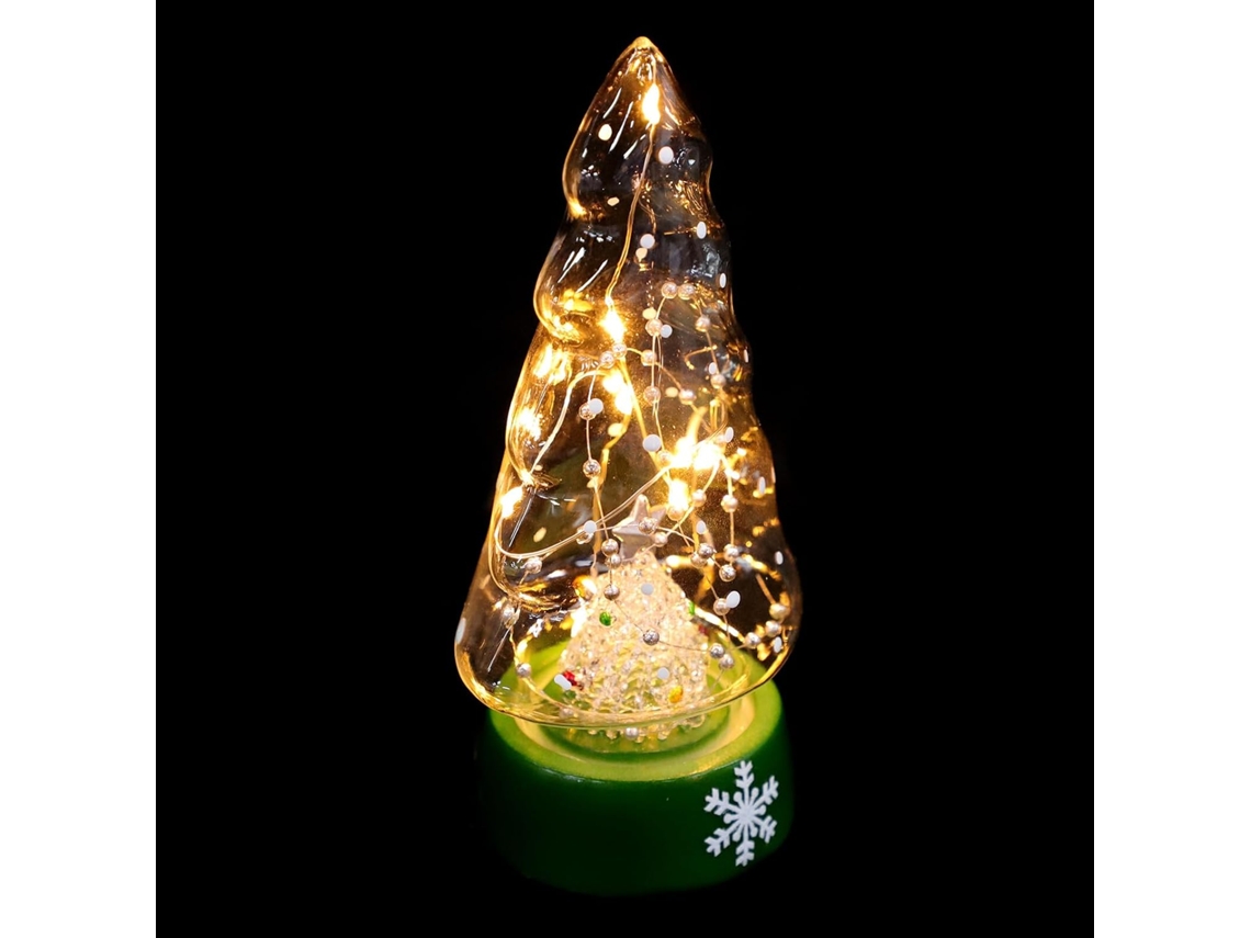 Luminária Noturna De Vidro Para Decoração Escritório, Pequena Casa.