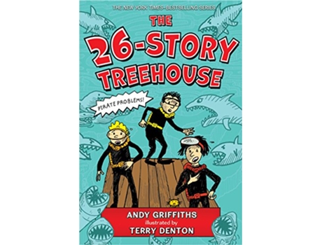 Livro 26Story Treehouse de Andy Griffiths (Inglês)