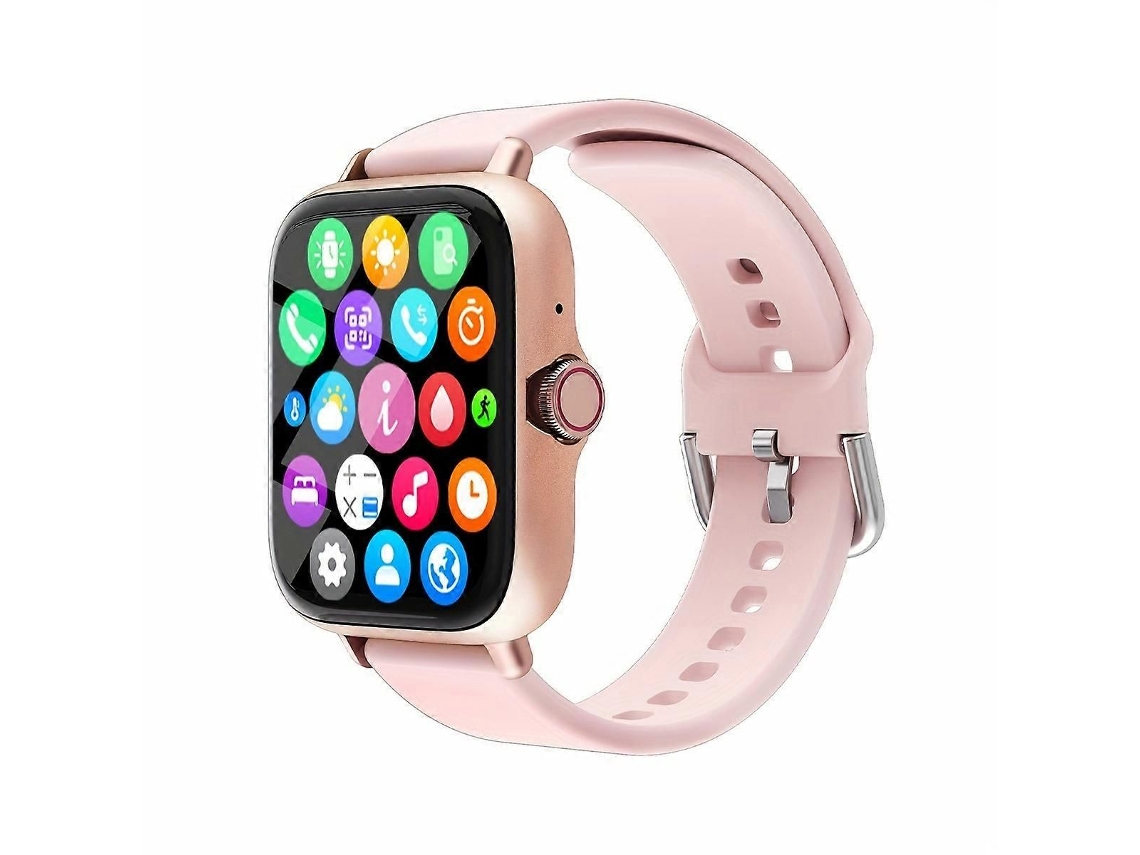 Relógio Inteligente, Display Touch Screen Completo De 1,83'' Com Mensagem, Atender, Fazer Chamada Smartwatch, Pedômetro Esportivo, Alertas De Inf
