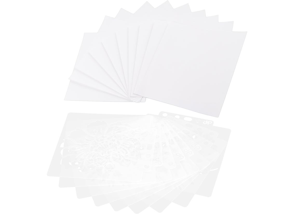 9 Modelos De Mandala Para Pintar E Desenhar, Moldes Para Artesanato, Suprimentos Para Artesanato.