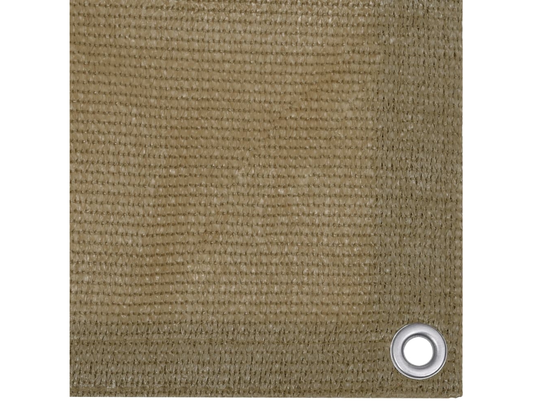 Maison Exclusive - Tela Varanda Pead 75x400 Cm Cinzento-acastanhado