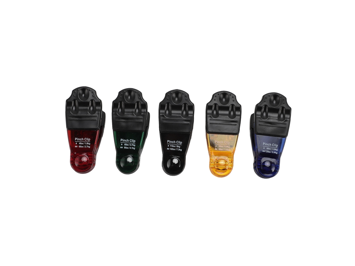 5pcs Exercitador De Pinça Gradado Com Imanes Fortes Plástico Para Fortalecimento De Dedos Treinador De Força