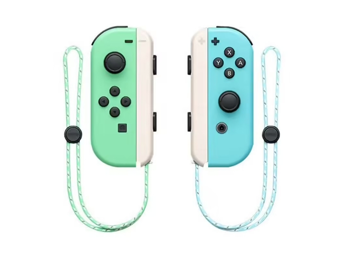 Comandos Joy-con Verde E Azul Não Originais Compatíveis Com Nintendo Switch - Par De Controladores Com Alças