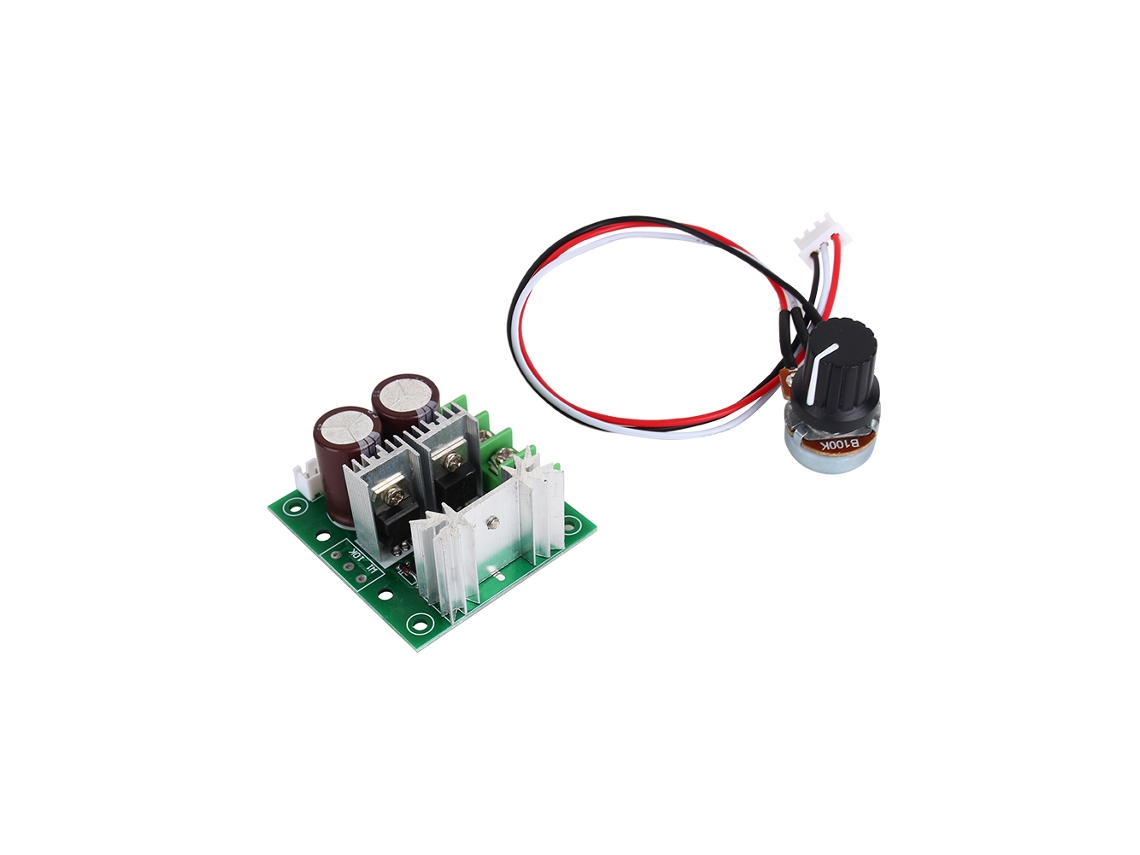 Controlador de Velocidade de Motor Dc Ajustável 12v 40v 400w