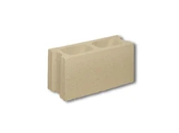 Bloco De Concreto Liso Com Repelente De Água Creme / H-smooth / Palete 75 Unidades
