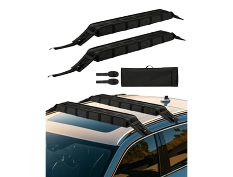 Soft Car Bagageiro Almofadas 83,8 Cm Carga 80 Kg Vevor
