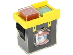 Interruptor 5e4 250v 6a Eletromagnético, À Prova D Água, Com Proteção Contra Queda De Energia E Botão Partida