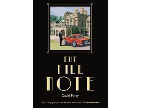 Livro The File Note de David Foley (Inglês)