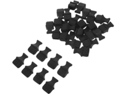 Conjunto De 30 Capas Protetoras Silicone Para Portas Sfp, Roteadores