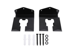Yuru 2 Set Suporte para Cortador de Grama Aço com Borracha Resistente à Água para Armazenamento de Ferramentas de Jardim