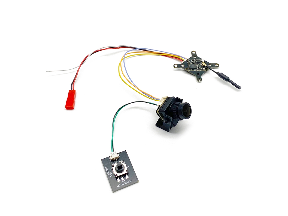 1 Conjuntoslonwake 5.8g 48ch Pit Vtx Transmissor Fpv Ajustável De 25mw 100mw 200mw 500mw Com Câmera Fpv Cmos 1200tvl Para Drones Rc Fpv E Carros Rc