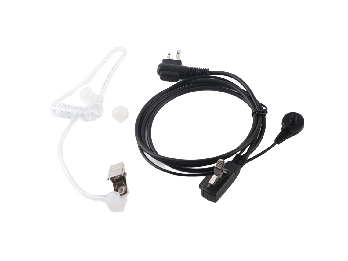 Fone de Ouvido Mali com Tubo Acústico para Rádios Motorola Walkie Talkies