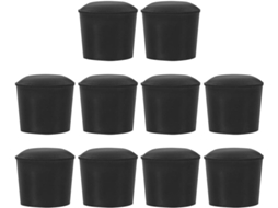 Conjunto De 10 Protetores Borracha Para Pés Móveis, Antiderrapantes, Leves E Resistentes A Arranhões, Ideais Para Pisos