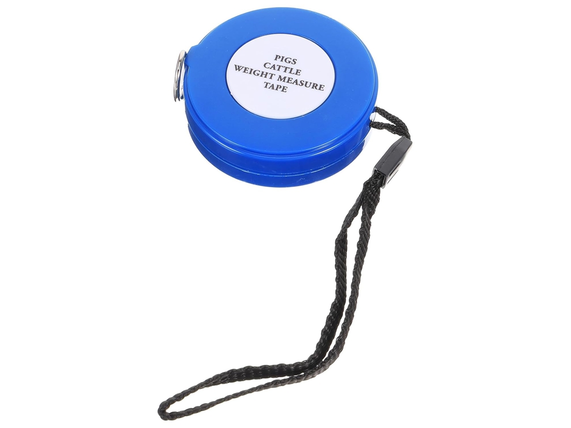 Fita Métrica Tehaux Para Medição Corporal De , 2, 5m, Azul, Resistente A Rasgos, Para Uso Em Fazendas Com Gado