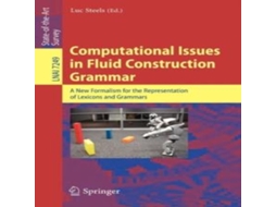 Livro Computational Issues in Fluid Construction Grammar de Springer Nature BV (Inglês)