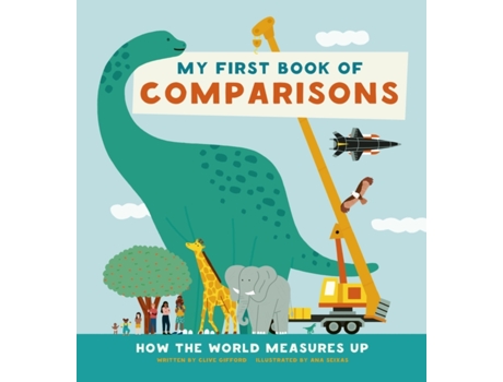 Livro my first book of comparisons de clive gifford (inglês)