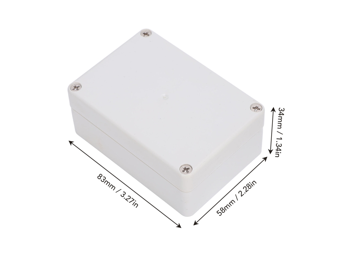 Laxiscreed Caixa De Junta Ip65 À Prova D'água Para Uso Exterior E Pequenos Projetos Hobby