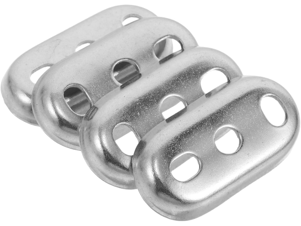 Inoomp Conjunto De 4-suportes Para Toalha Banheiro Em Aço Inoxidável Com Encaixe Universal E Fácil Substituição