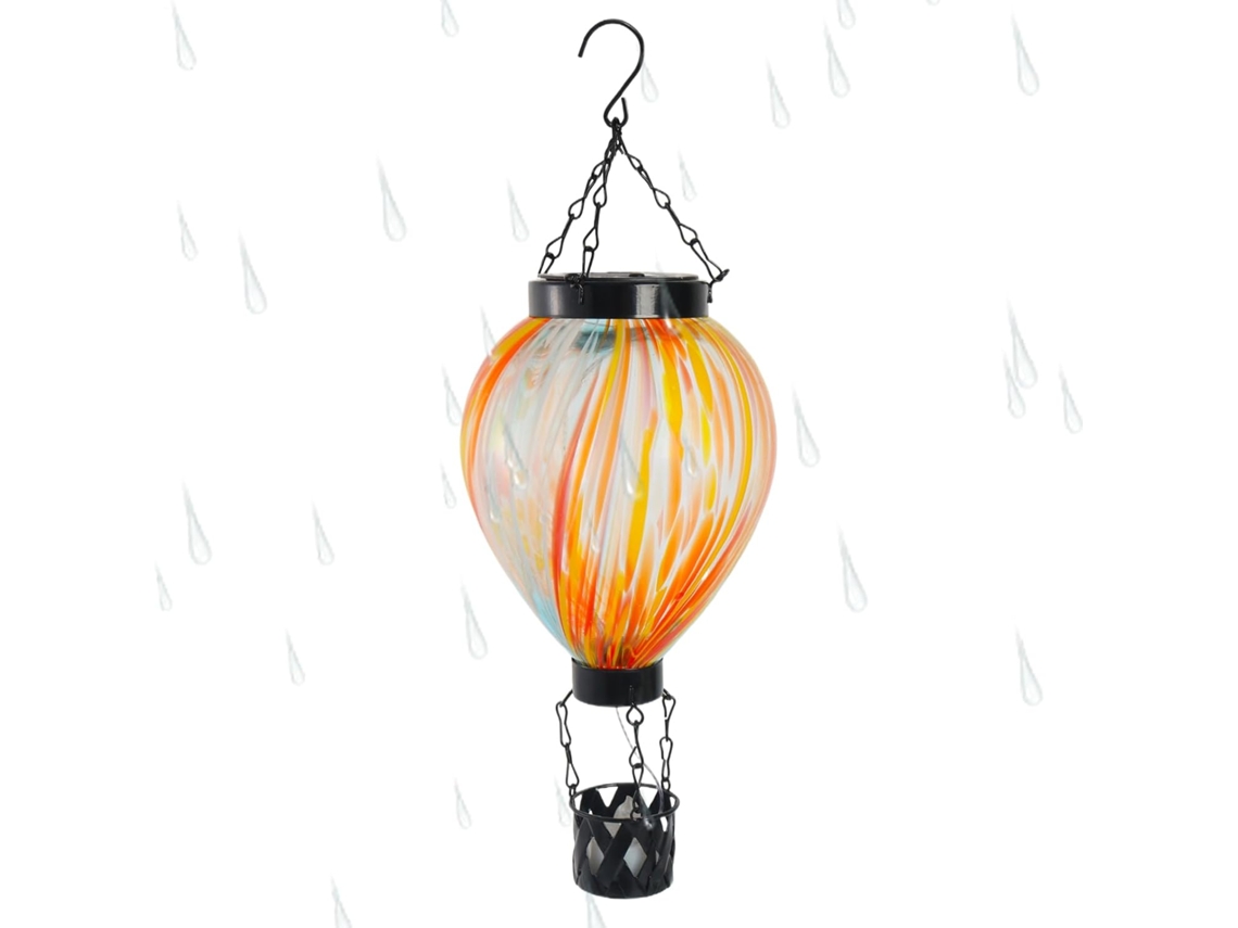 Luzes Solares Para Decoração De Jardim Em Formato De Balão De Ar Quente |