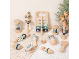 Conjunto De Instrumentos Musicais Montessori Em Madeira presente De Aniversário E De Natal Para Meninas E Meninos Hexinyigjly