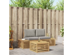 Vidaxl Conjunto De Sofás Para Exterior 4 Peça