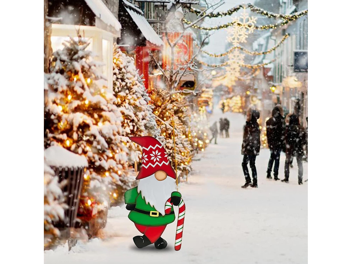 Laxiscreed Árvore De Natal Mini Com Base Em Madeira E Efeito Neve Em Spray Para Festas Natalícias
