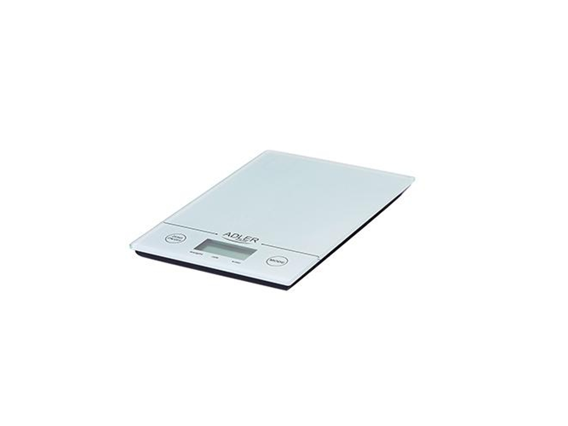 Adler Ad 3138 W Branco Balcão Rectângulo Balança de Cozinha Eletrónica