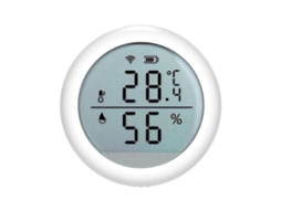 Termômetro E Higrômetro Sem Fio Com Sensor Inteligente De Umidade E Temperatura Via Wi-fi, Com Alertas, Display Lcd E Monitoramento Remoto Por Ap