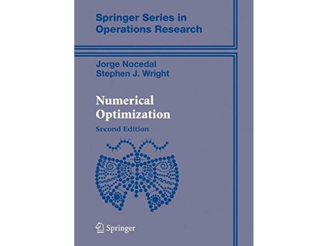 Livro Numerical Optimization de Jorge Nocedal e Stephen Wright (Inglês)