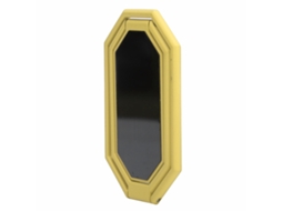 Suporte de anel para telefone com rotação 360° e suporte magnético para carro amarelo | S/MARCA