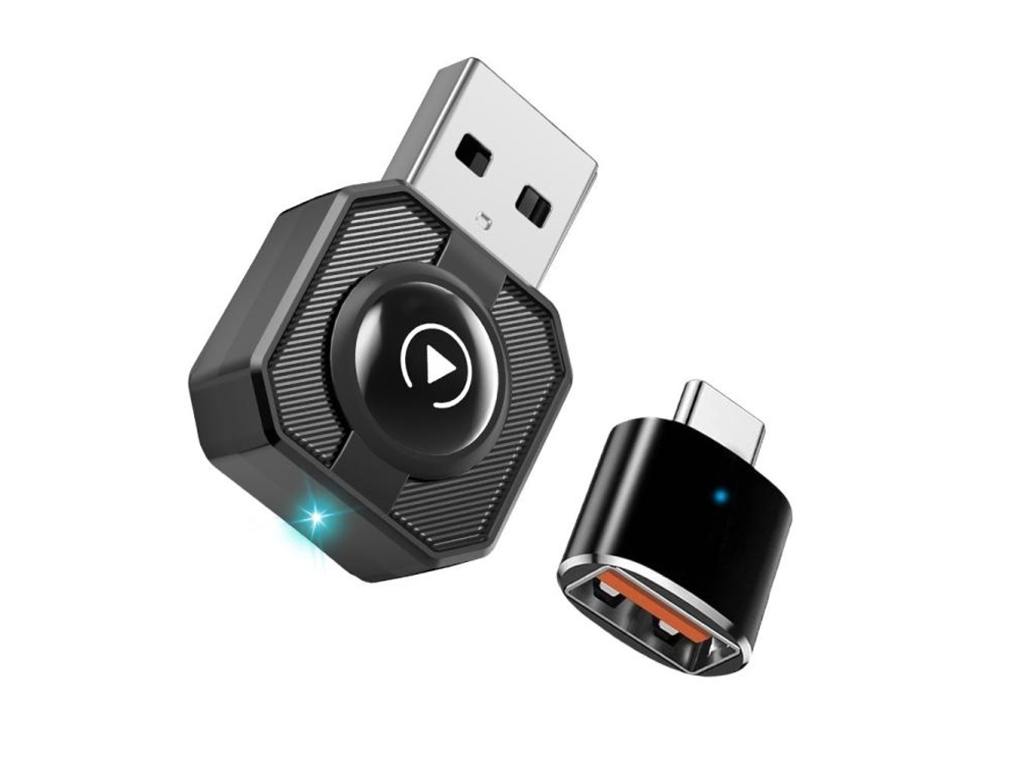Conversor wireless para Carplay/android Auto ZRUXE M32 2 em 1 (compatível com veículos com Carplay e Android Auto com fios) | ZRUXE