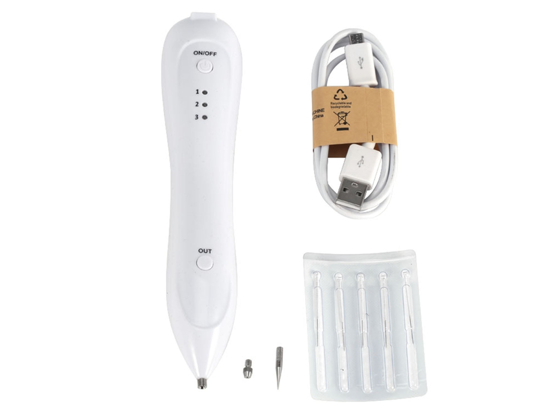 Caneta Usb Portátil Para Remoção De Tatuagens E Manchas Com 3 Níveis Ajustáveis