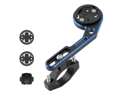 Suporte Para Ciclocomputador Vermelho Para Bicicletas De Estrada E Mtb Compatível Com Os Modelos Coospo Bc200 Bryton Edge E Cateye