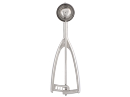 Aço Inoxidável Food Scoop Heavy Duty Ergonomic Handle Baking Tool Multi Purpose Ice Cream Fruit Meatball Scoop Espelho Polido Lavadora De Louça Livre