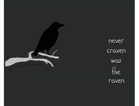 Livro Never Craven Was the Raven de Michael Anthony White (Inglês - Capa Dura)