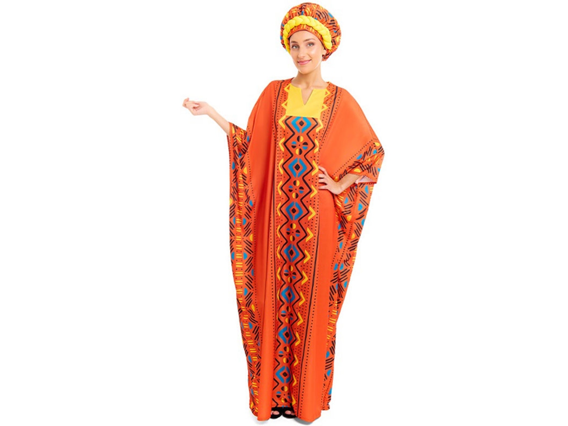 Fato de túnica africana para mulher