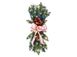 Laxiscreed 02 Style Pisca-christmas Decorativo Para Escada Com Guia E 2 Pilhas Aa
