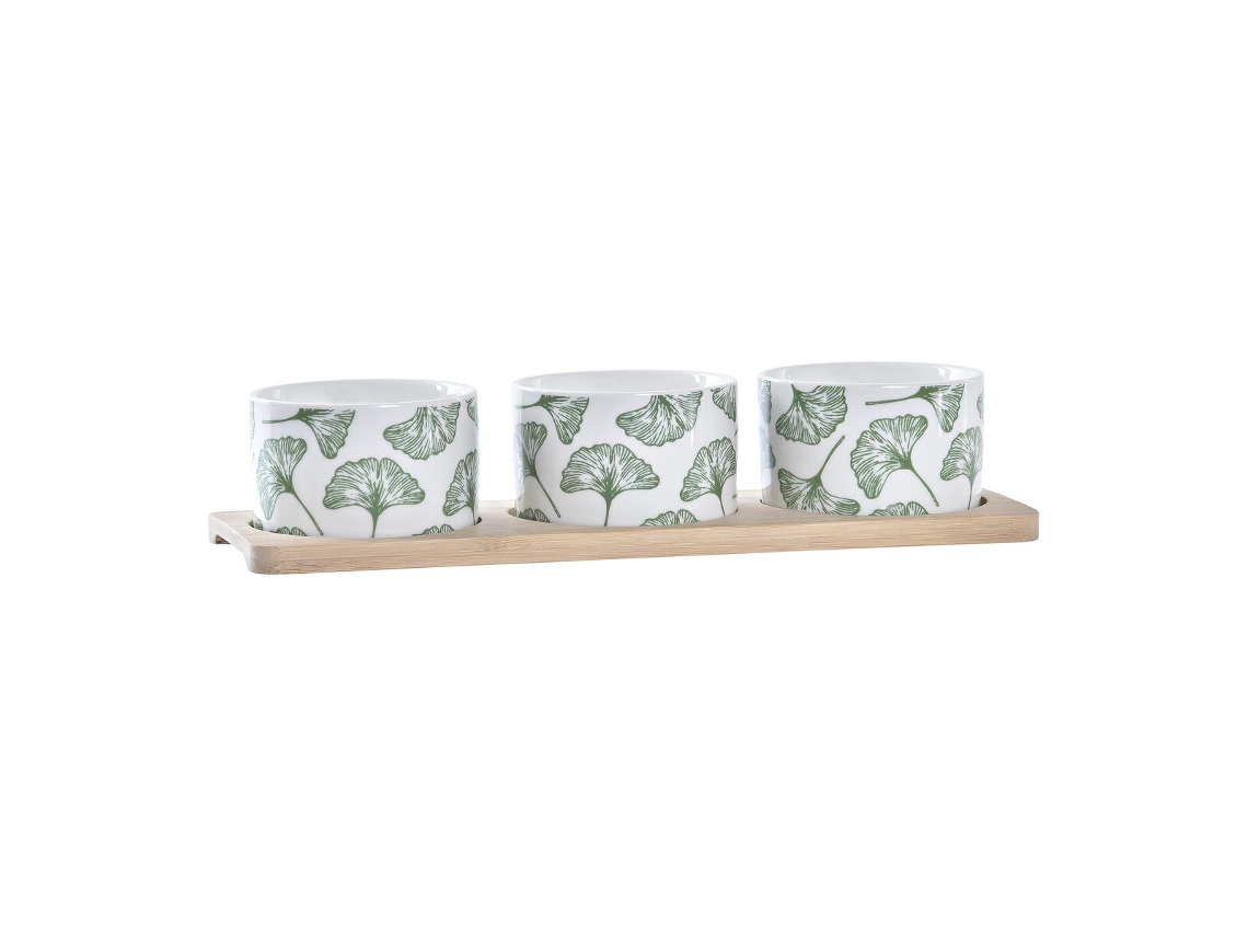 Kit de Aperitivos DKD HOME DECOR (Bambú - Multicor)