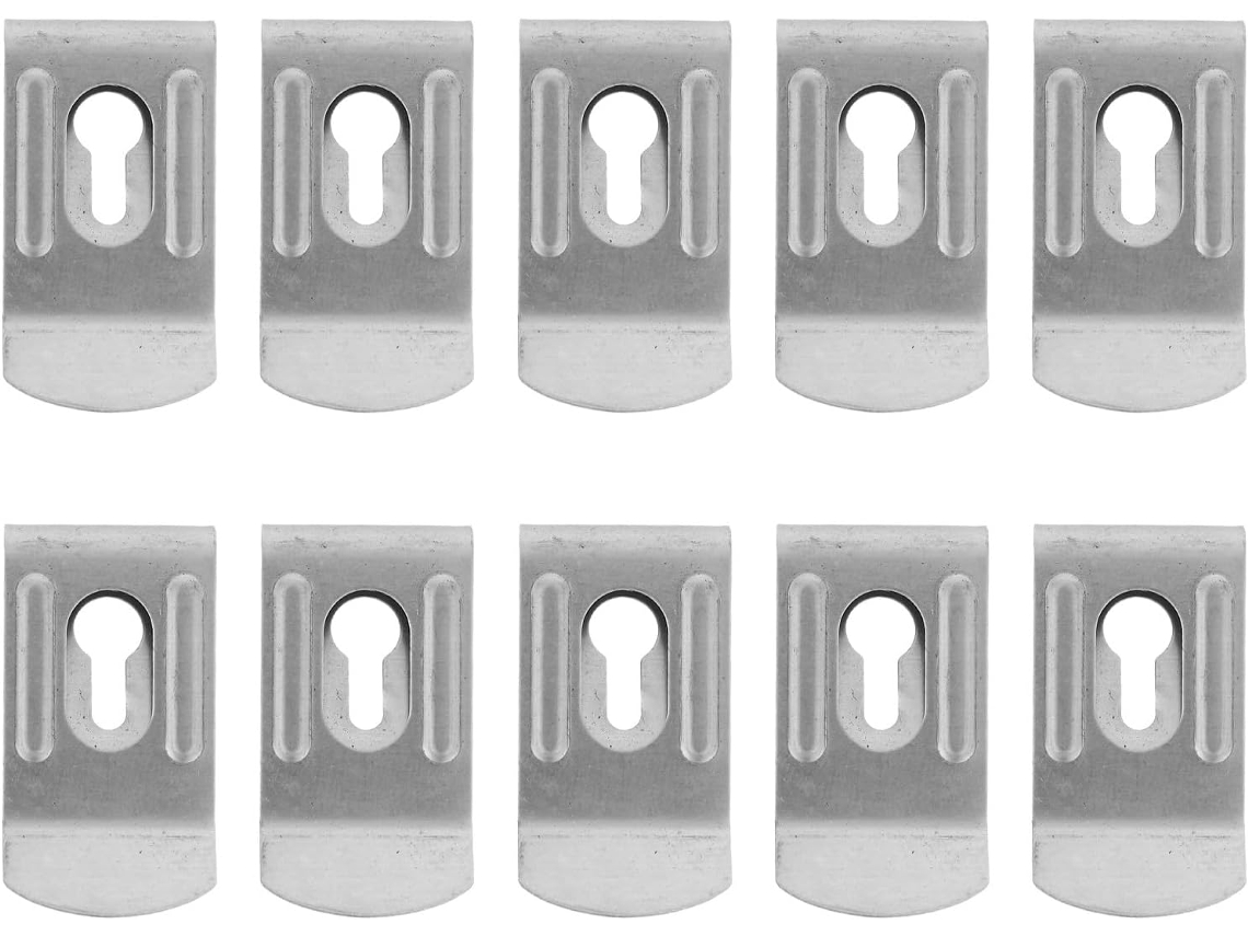 Suporte Para Fita Métrica Reforçado Com 10 Clipes De Aço Inoxidável,