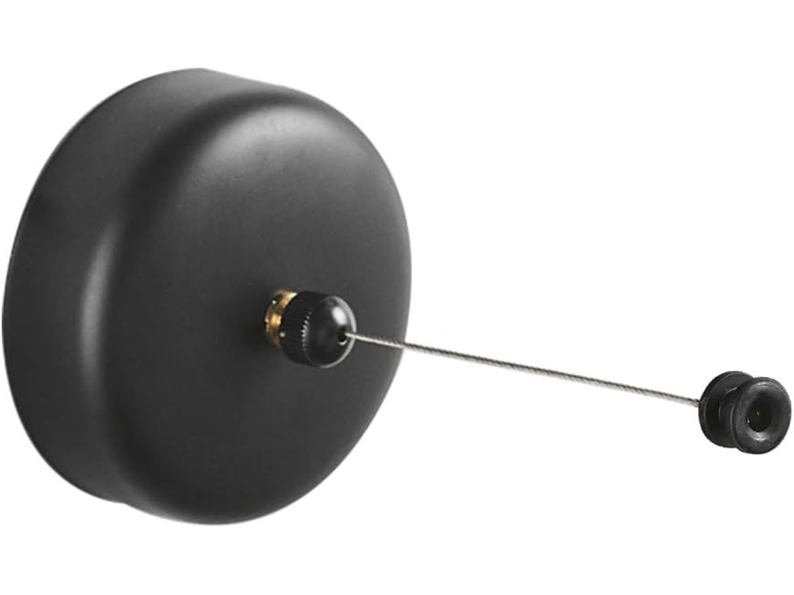 Varal retrátil Slowmoose 2,8 m em aço inoxidável Sus304